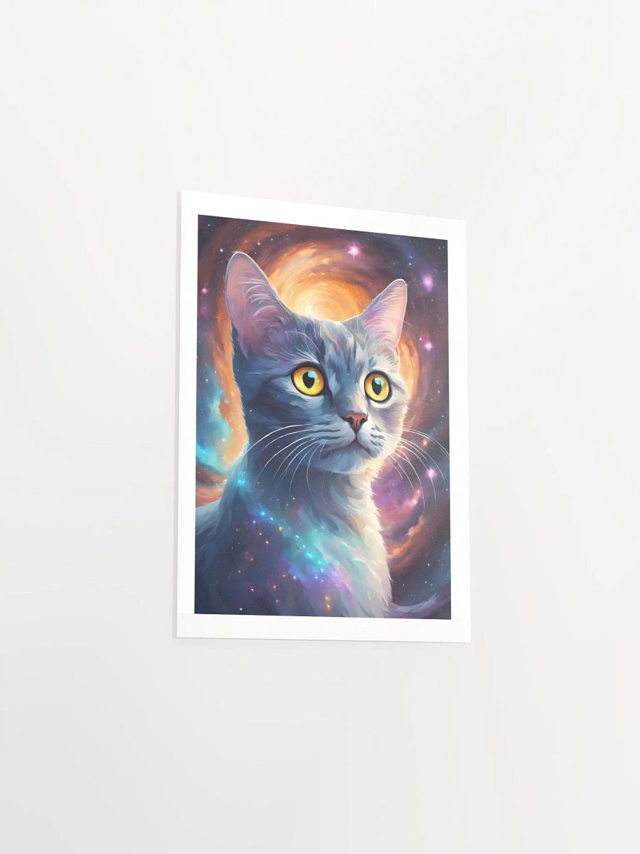 Cosmic Kitten Cat Poster product image (8)