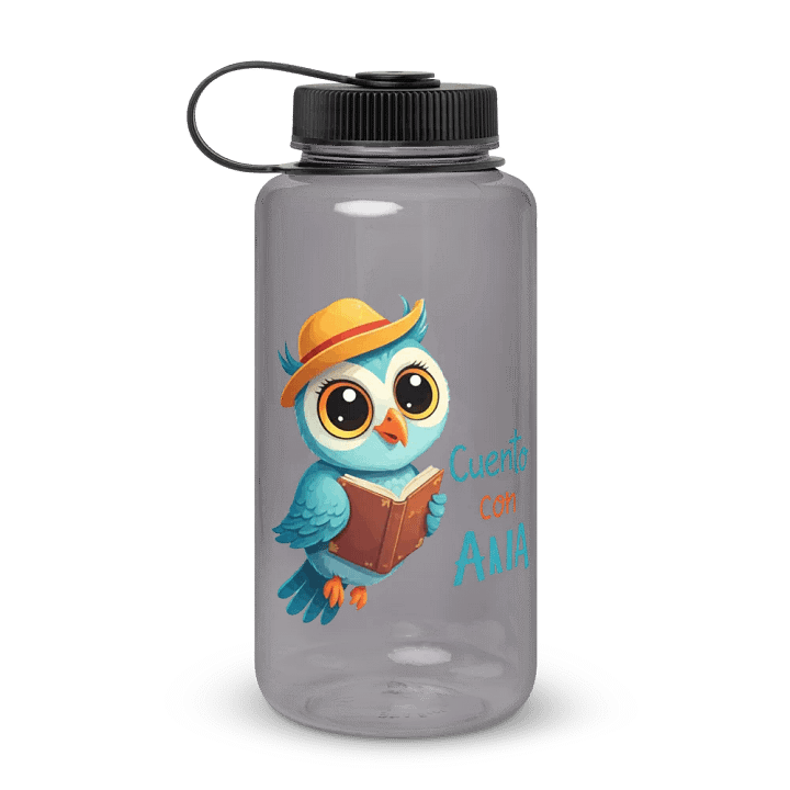 Playful Puppy Wide Mouth Water Bottle product image (1)