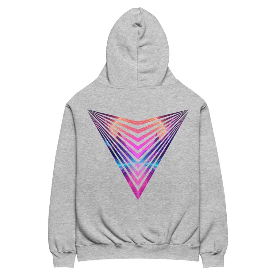 VACIO Retro Vibes Logo Premium Relaxed Fit Hoodie product image (4)
