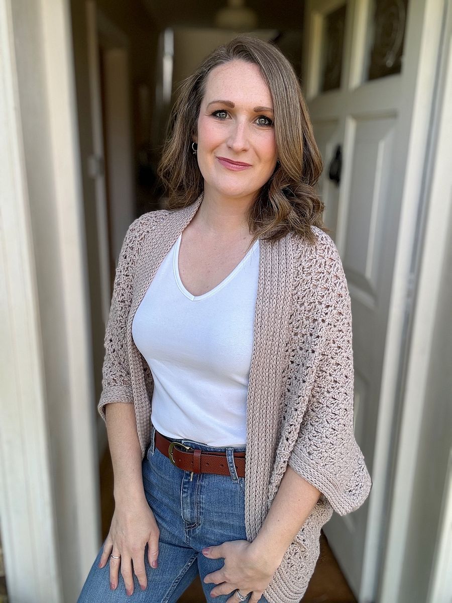 Easy Cocoon Cardigan Crochet Pattern PDF | XS-5XL (30-62" Chest) product image (1)