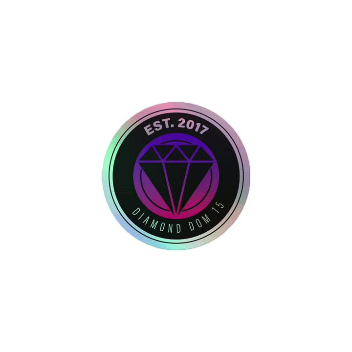 DiamondDom15 Holographic Sticker (the Founders Edition) product image (1)