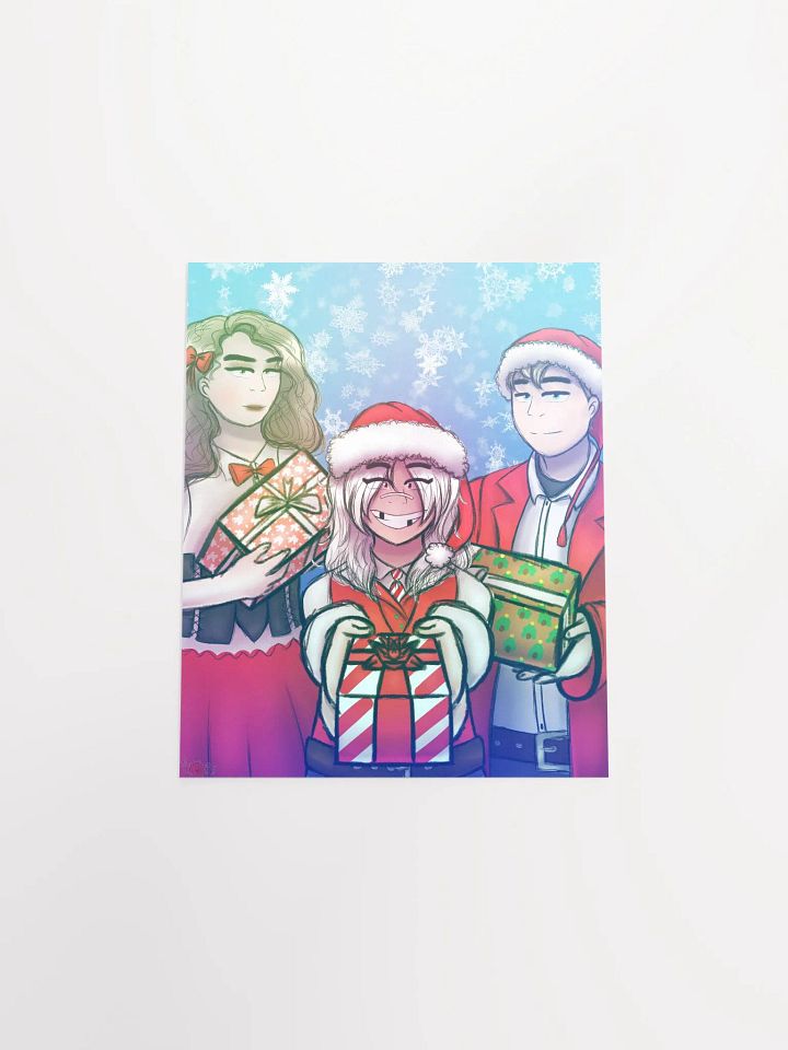 Christmas 2024 ft. the Scarvensmot Trio Poster (no text) product image (1)