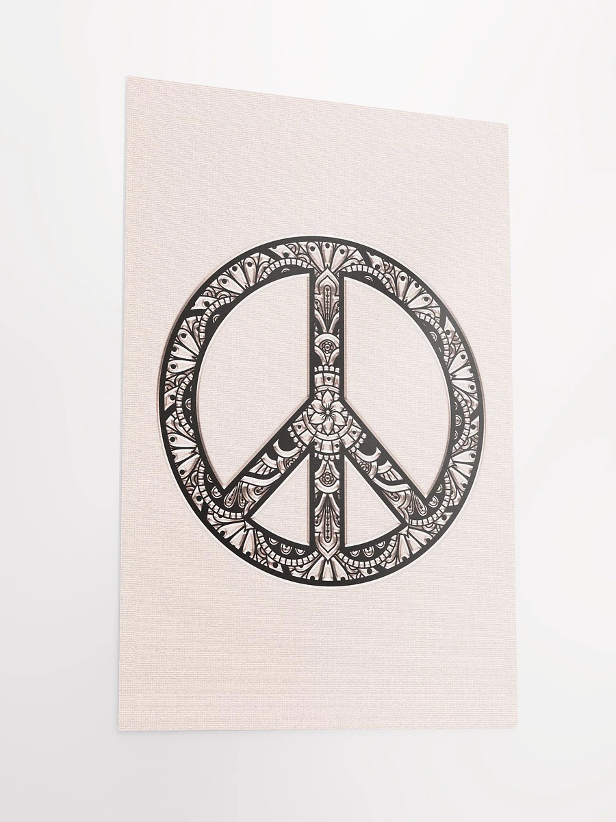 Hippy Peace Parchment Poster product image (5)