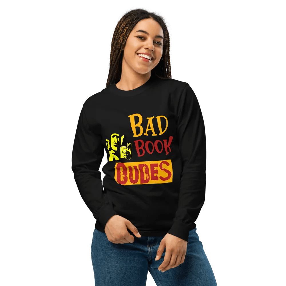 Bad Book Dudes Illustrated Long Sleeve Shirt product image (4)