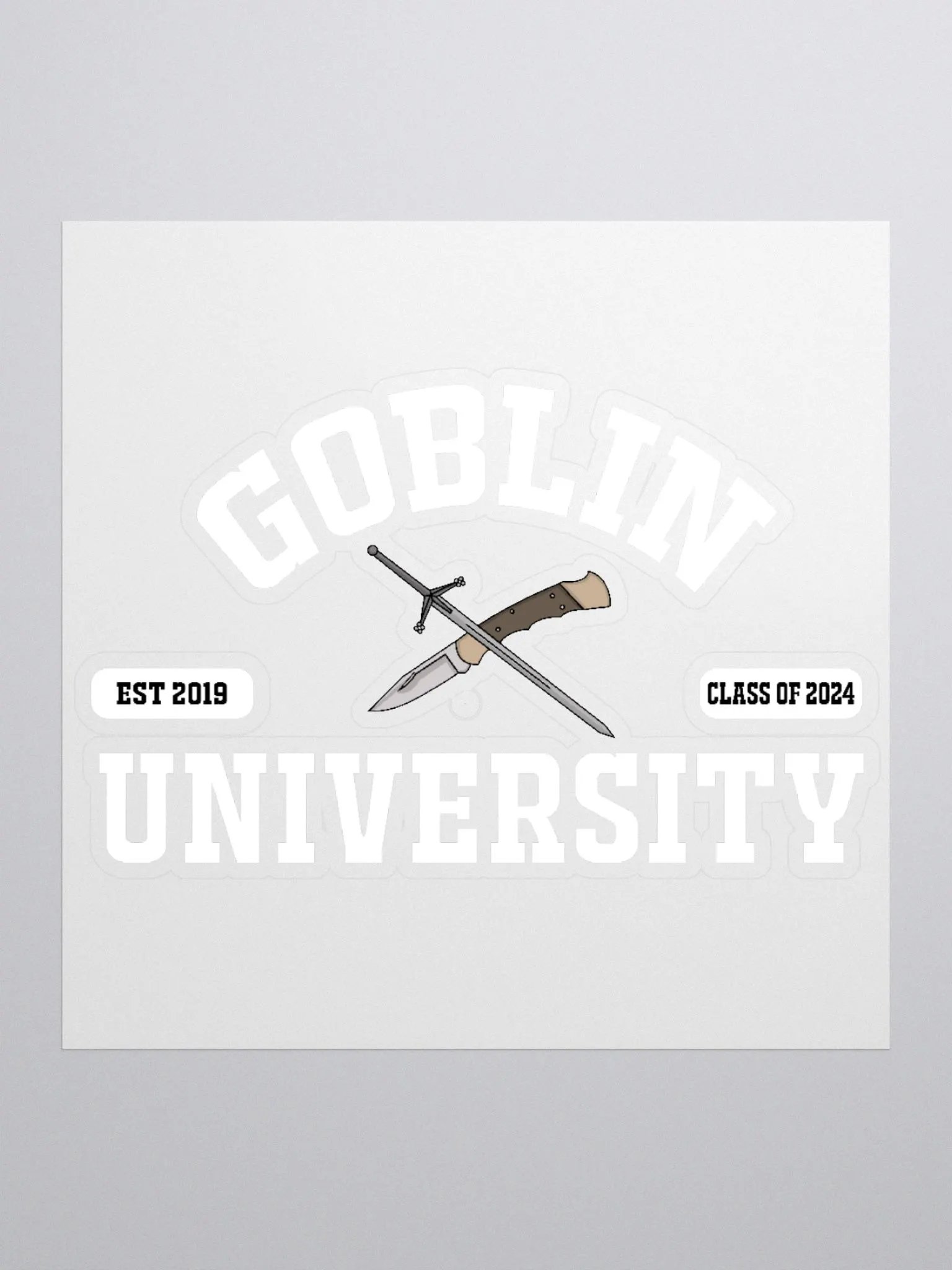 Goblin University Sticker product image (1)