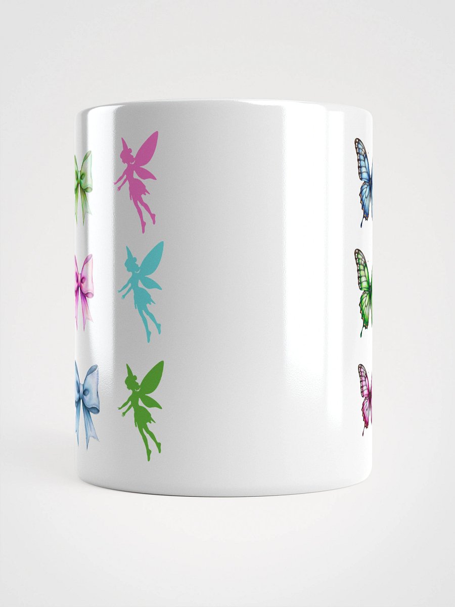 Fairy Magic Mug – Butterflies, Bows & Enchantment on Both Sides product image (5)