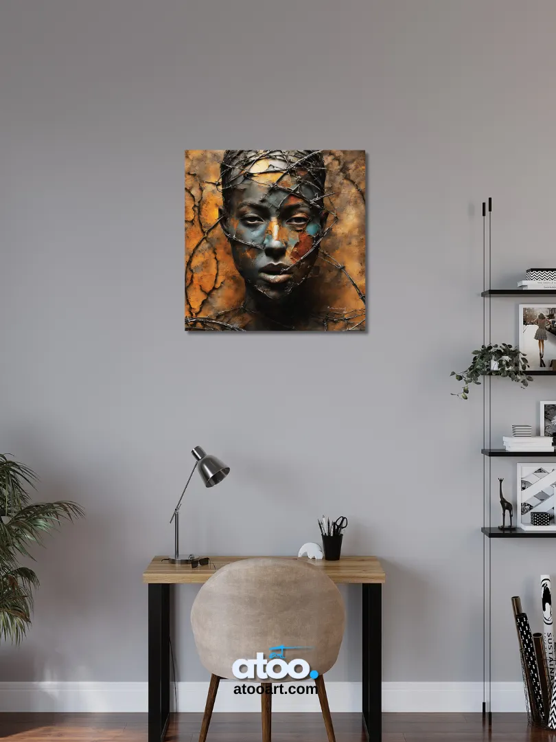 Be Free to Yourself | Last Prisoner Look | Canvas Painting product image (7)