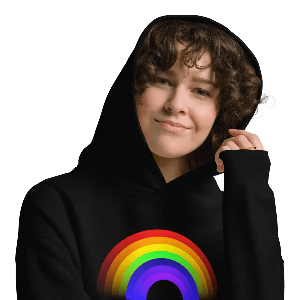 Rainbow Harris Walz Hoodie product image (9)