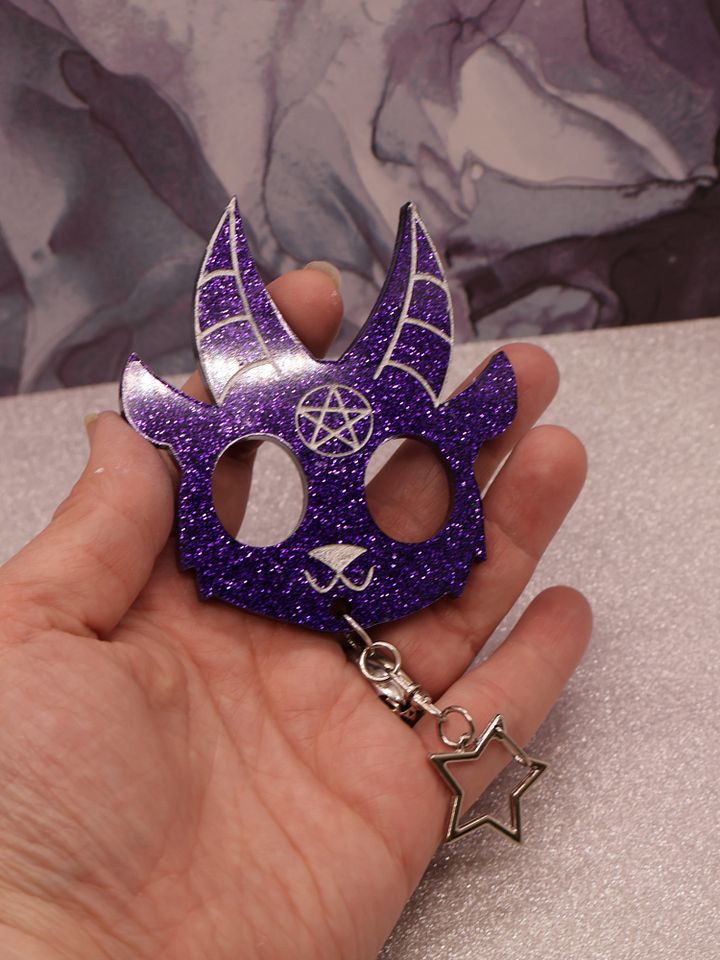 Kawaii Baphomet Keychain product image (2)