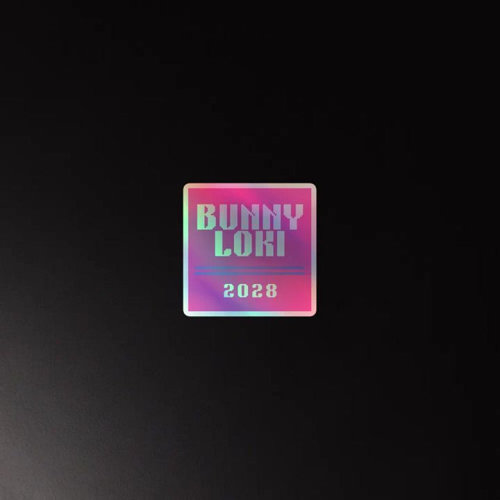 Bunny Loki 2028 Holo Sticker product image (4)