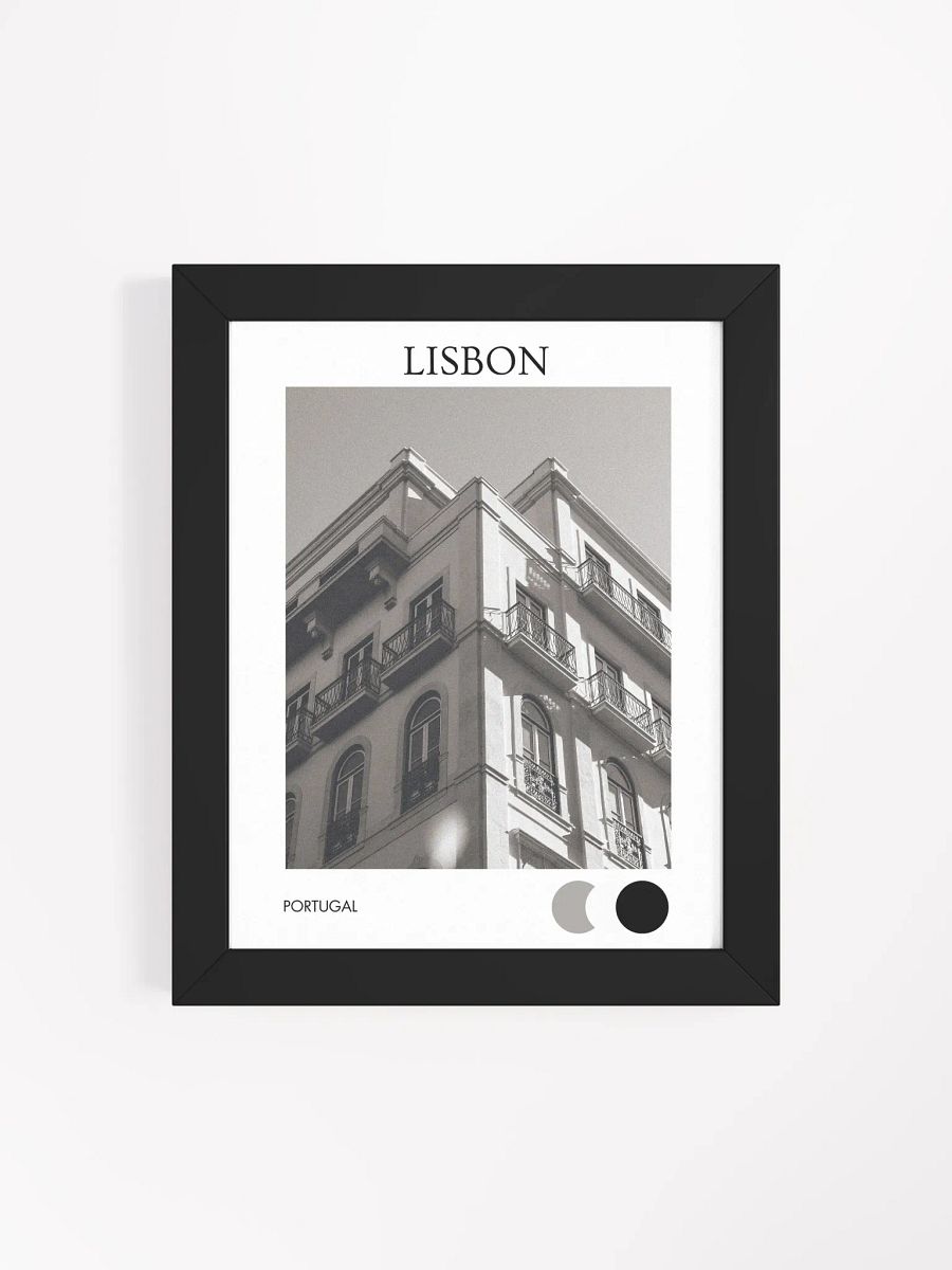 Buildings of Lisbon I - Framed product image (4)