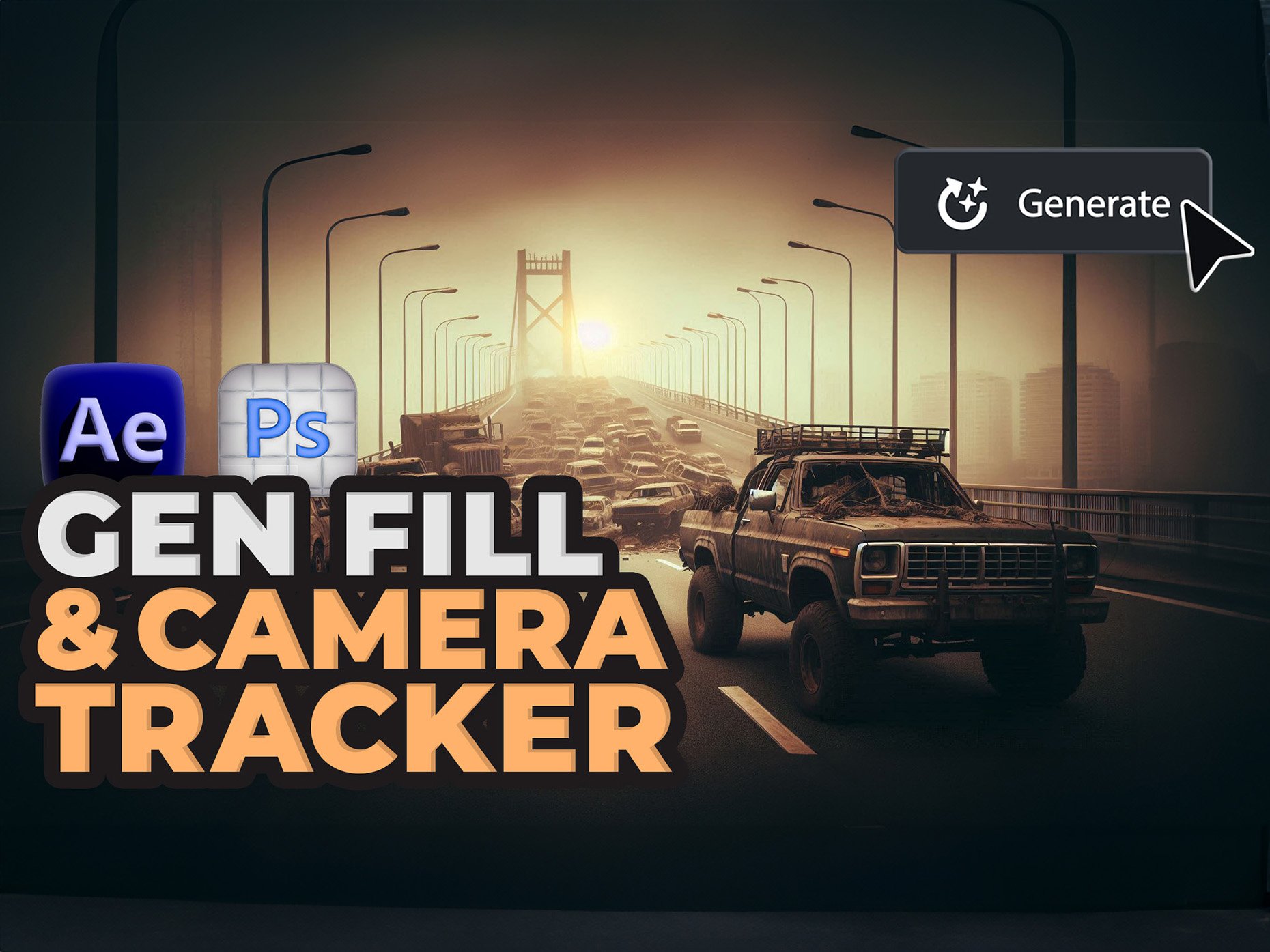 TUTORIAL: Mastering 3D Tracking & Generative Fill in After Effects product image (1)