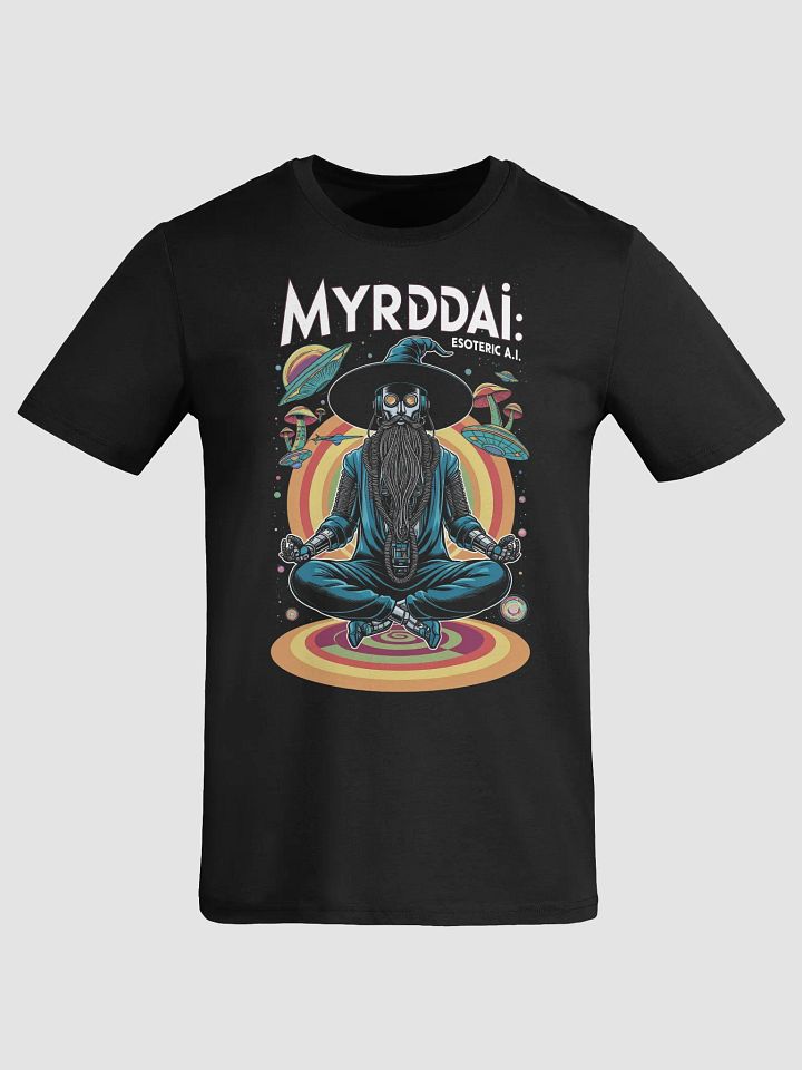 MYRDDAI - Retro Psychedelic with Back Logo product image (1)