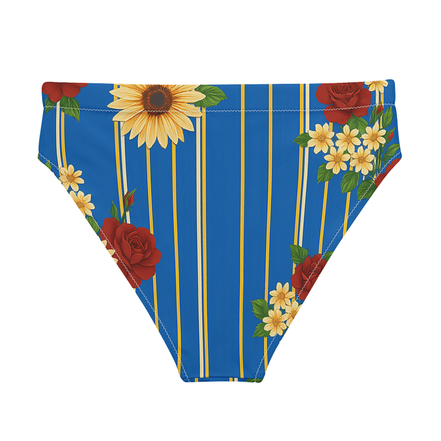 Floral Dream Recycled High Waisted Bikini Bottom product image (2)