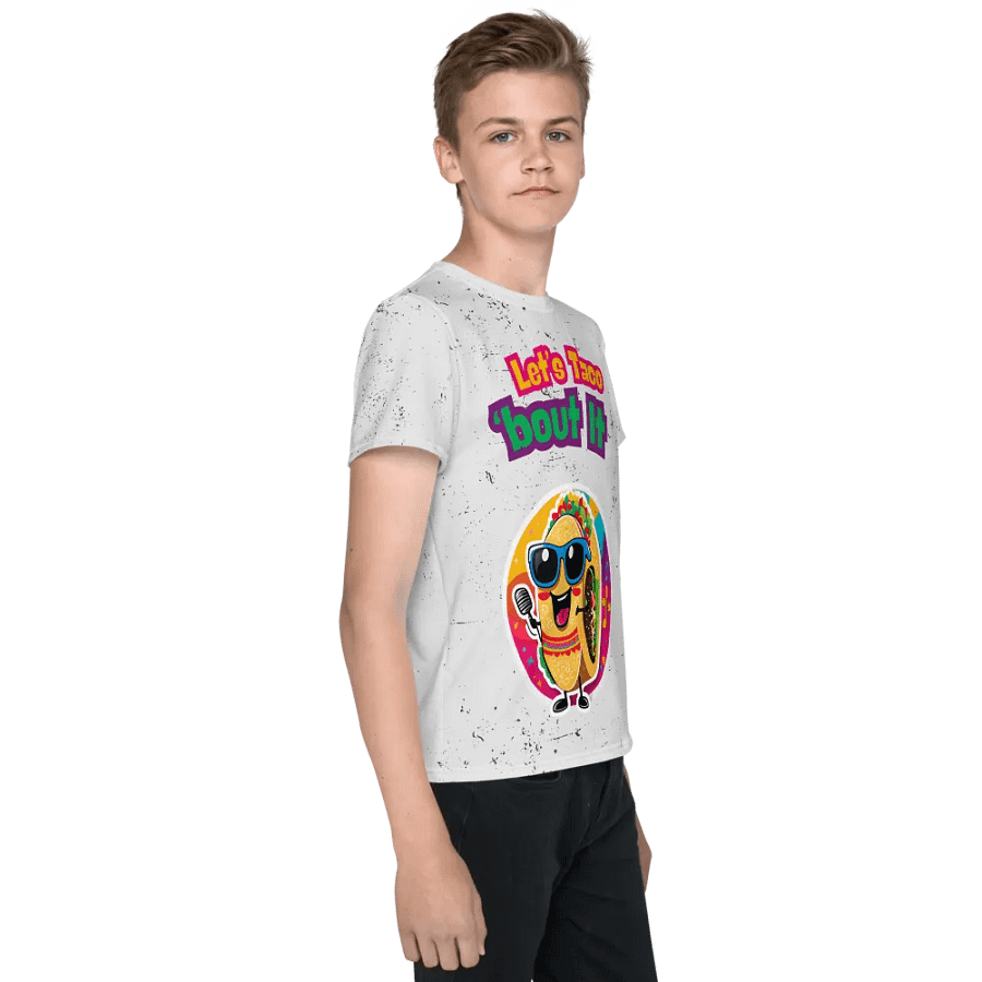 Taco 'bout Beats Youth T-Shirt product image (4)