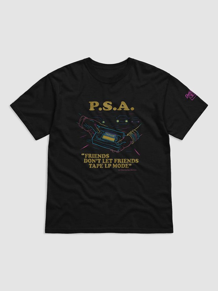 Midnight Loot: The ‘Don’t Tape LP Mode’ Tee product image (1)