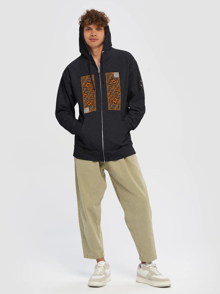 D.T.M. Tire Tread Zip-Up Hoodie product image (26)