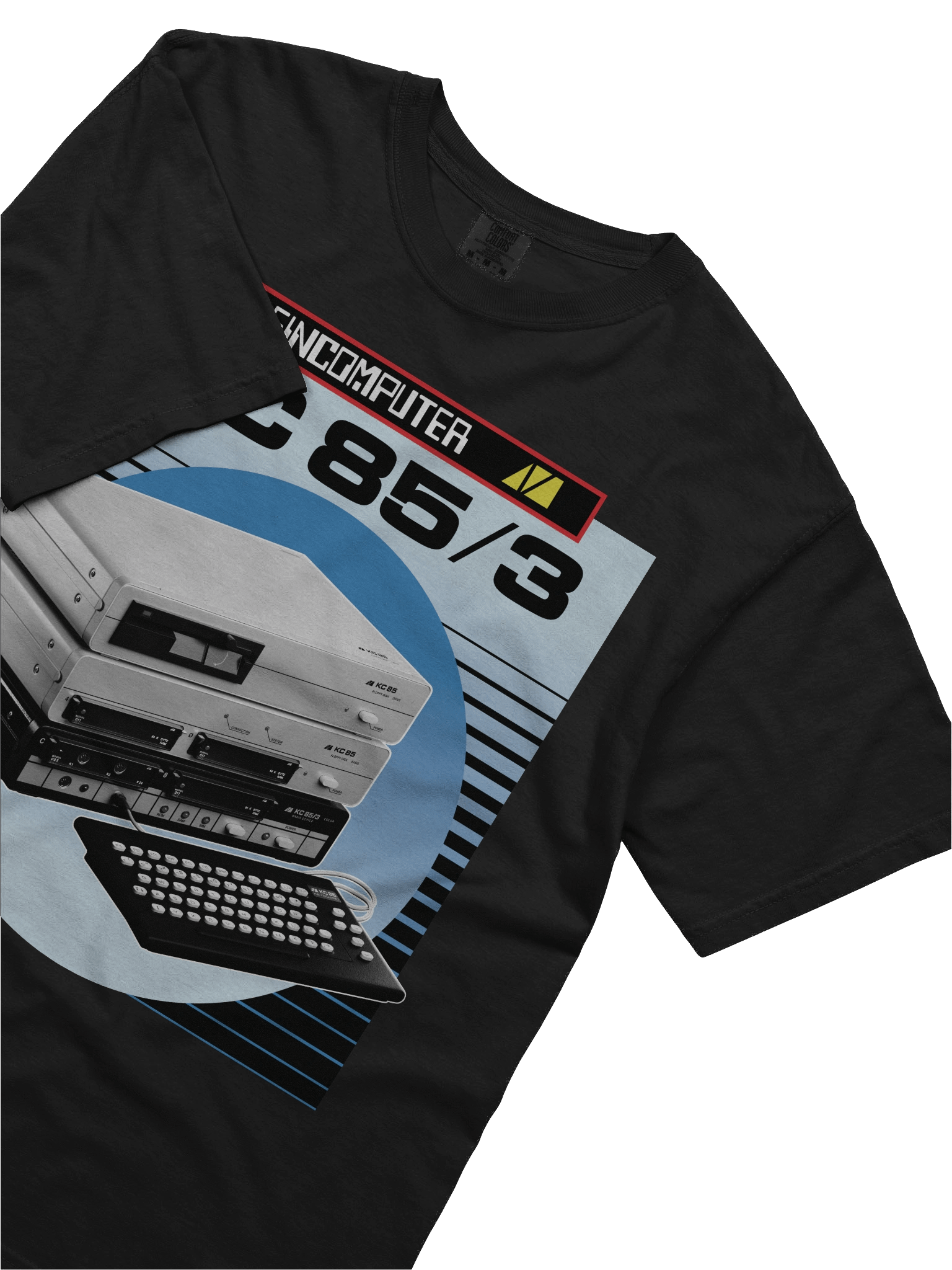 DDR Kleincomputer KC85/3 Shirt (blue) product image (3)