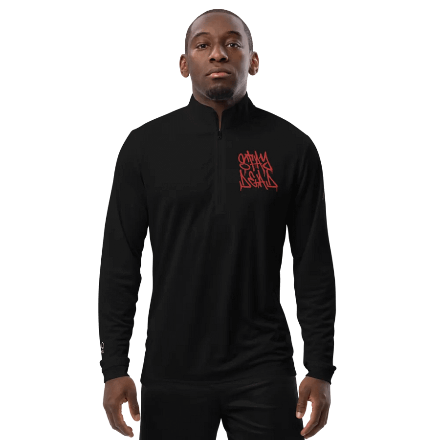Stay Dead Adidas Lightweight Quarter-Zip Pullover product image (9)