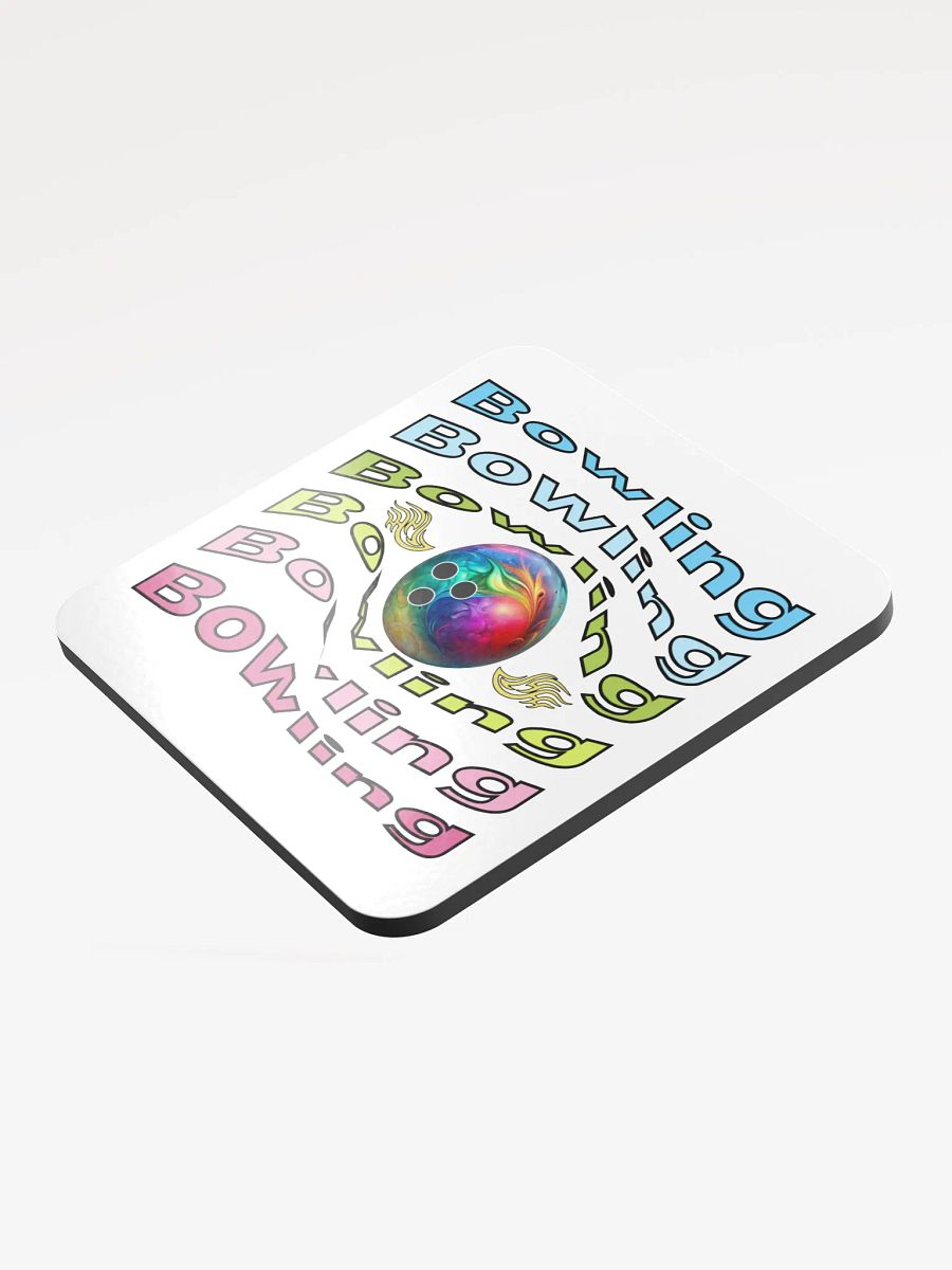 Bowling Swirl Colorful Ball Coaster Set product image (3)