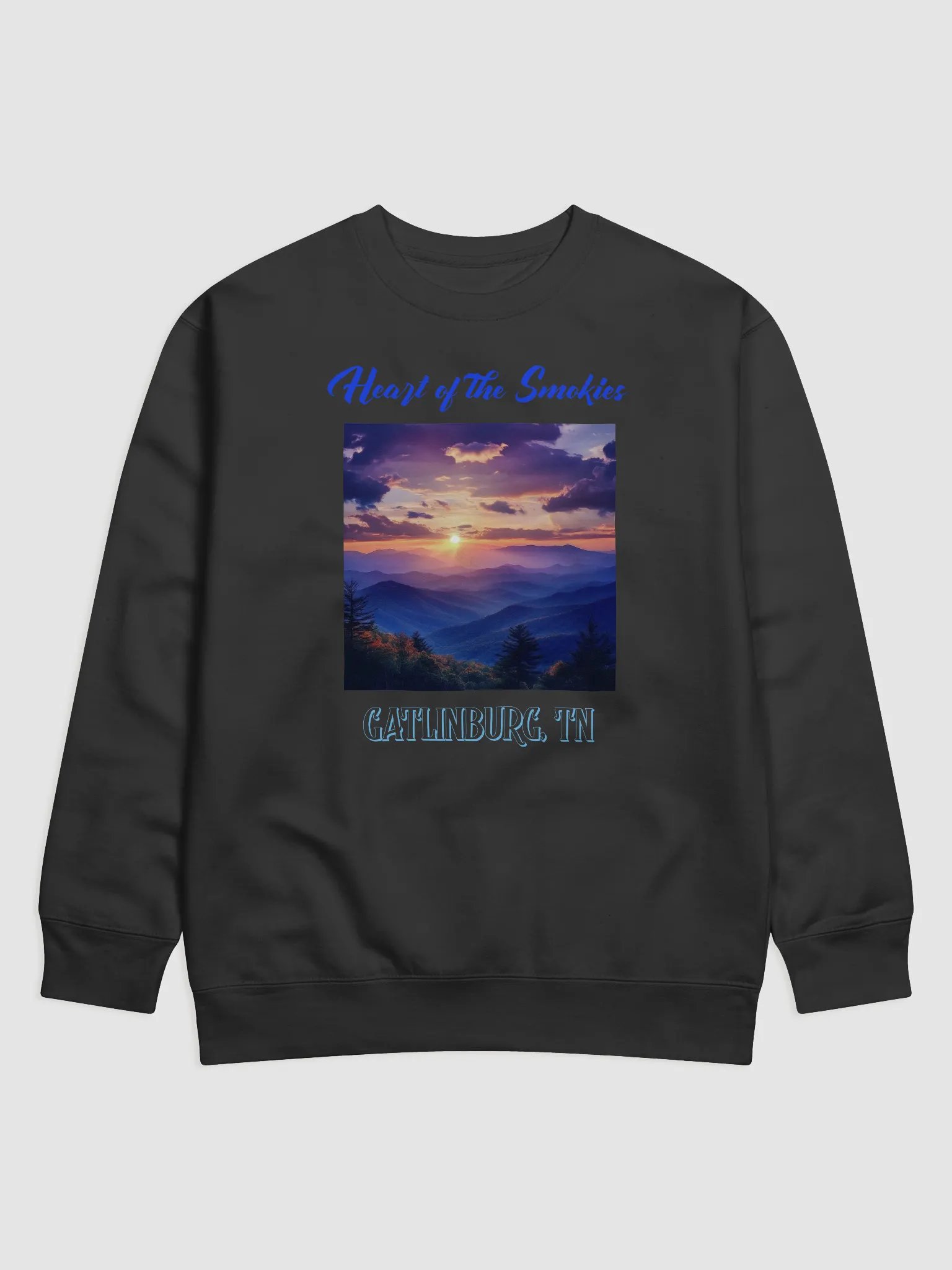"Heart of the Smokies" Gatlinburg, TN Sweatshirt product image (1)