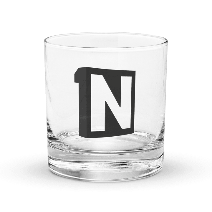 Official 1N Rocks Glass product image (1)
