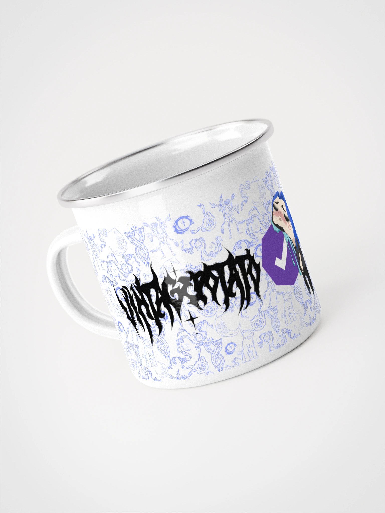 Suck a Badge Down Enamel Mug ( LIMITED EDITION ) product image (4)