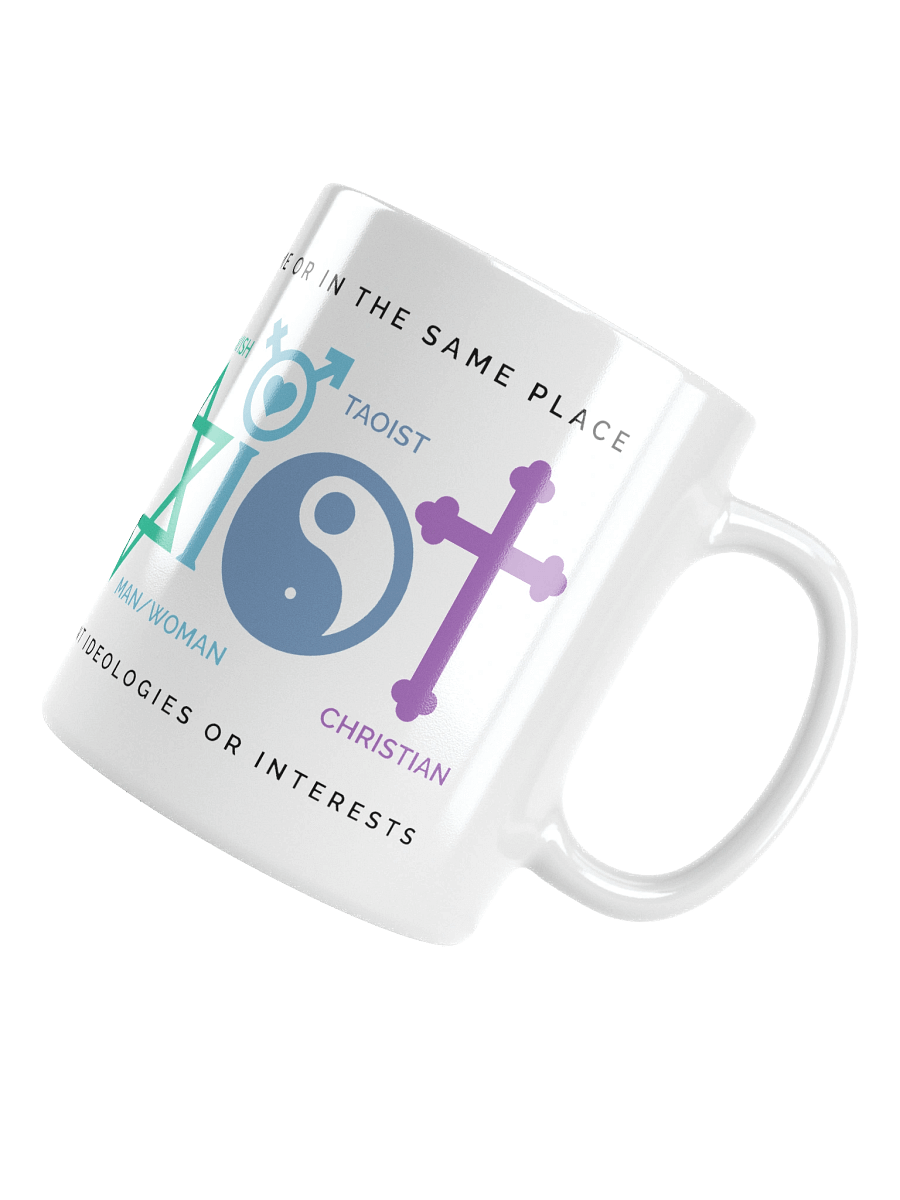 Only Human | White Glossy Mug product image (5)