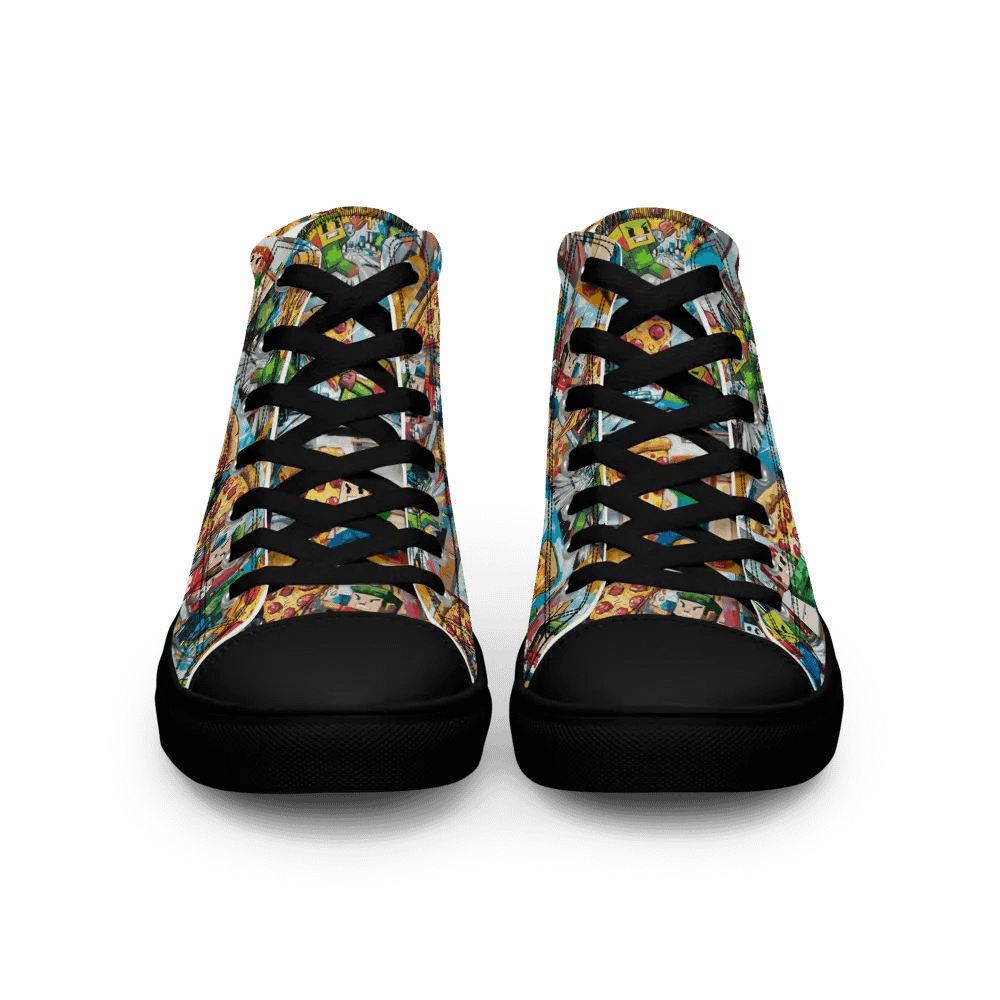 Pizza Modern Art High Top Male product image (5)