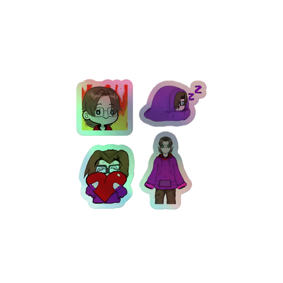 PsychicHavoc Holographic Sticker Set product image (1)
