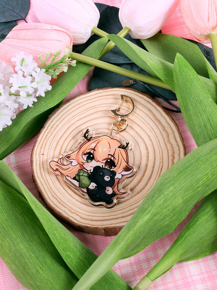 Cass & Maki Plush Keychain product image (1)