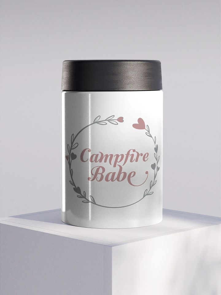 Campfire Babe Stainless Steel Koozie product image (1)