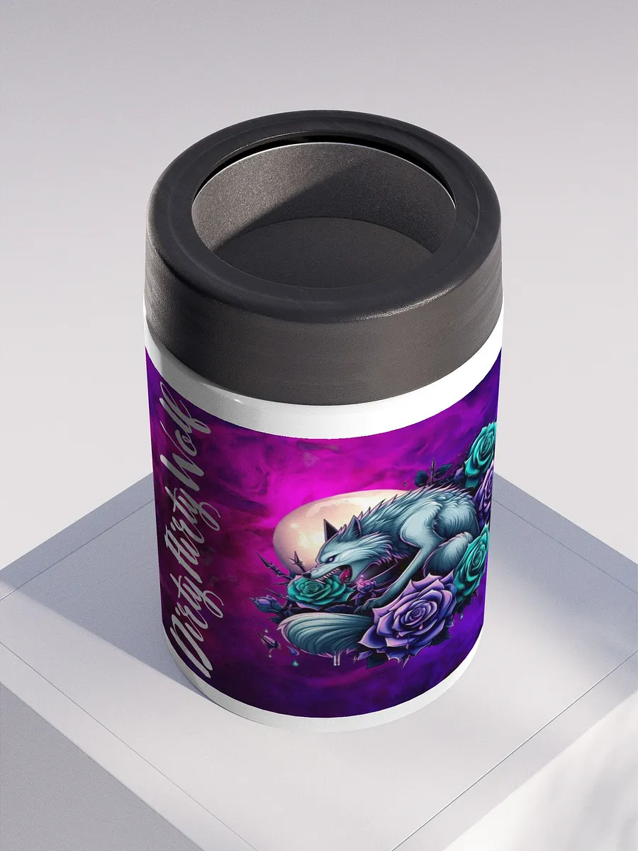 Mystical Wolf Protector Stainless Steel Koozie product image (2)