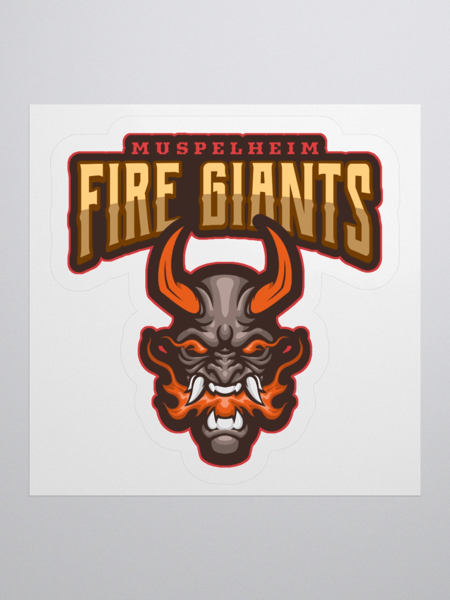 MUSPELHEIM FIRE GIANTS DECAL product image (2)