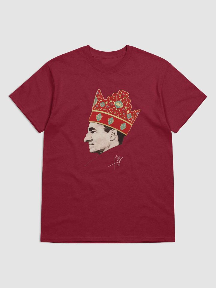 Short Sleeve T-shirt with Aryamehr Portrait - تی‌شرت آستین کوتاه با طرح آریامهر product image (1)