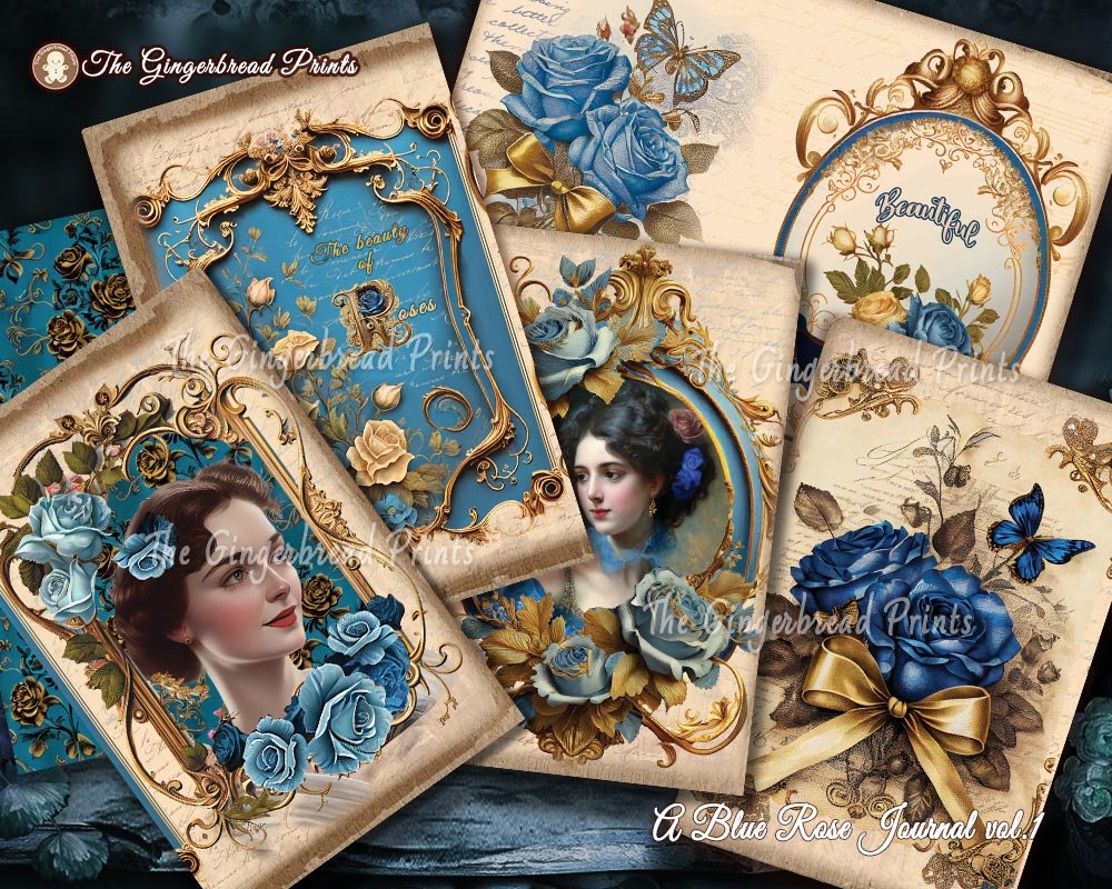 A Blue Rose Journal vol.1 The Journal Digital kit product image (2)