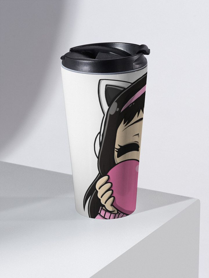 Finny Heart Stainless Steel Travel Mug product image (2)