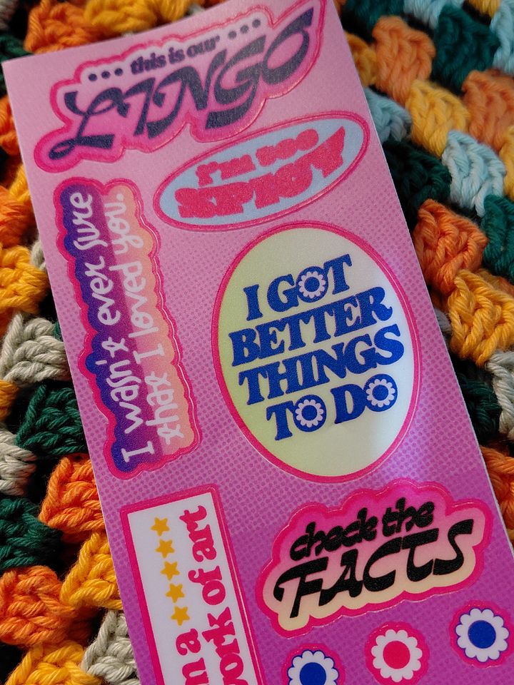 SPICY CLUB - Mini Sticker Sheets product image (2)