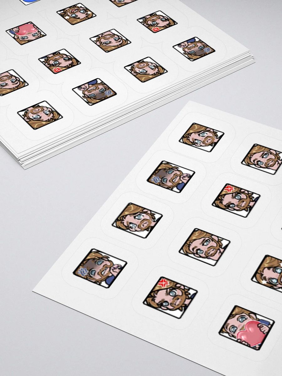 Emote Stickers (Plus 2 Bonus Stickers!) product image (4)
