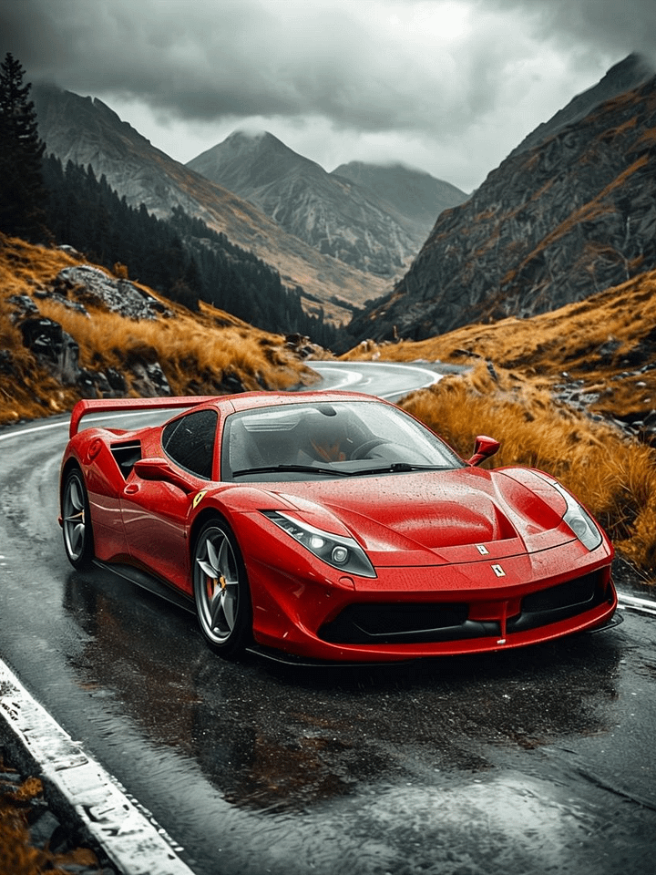 Mountain Drift Framed Poster product image (1)