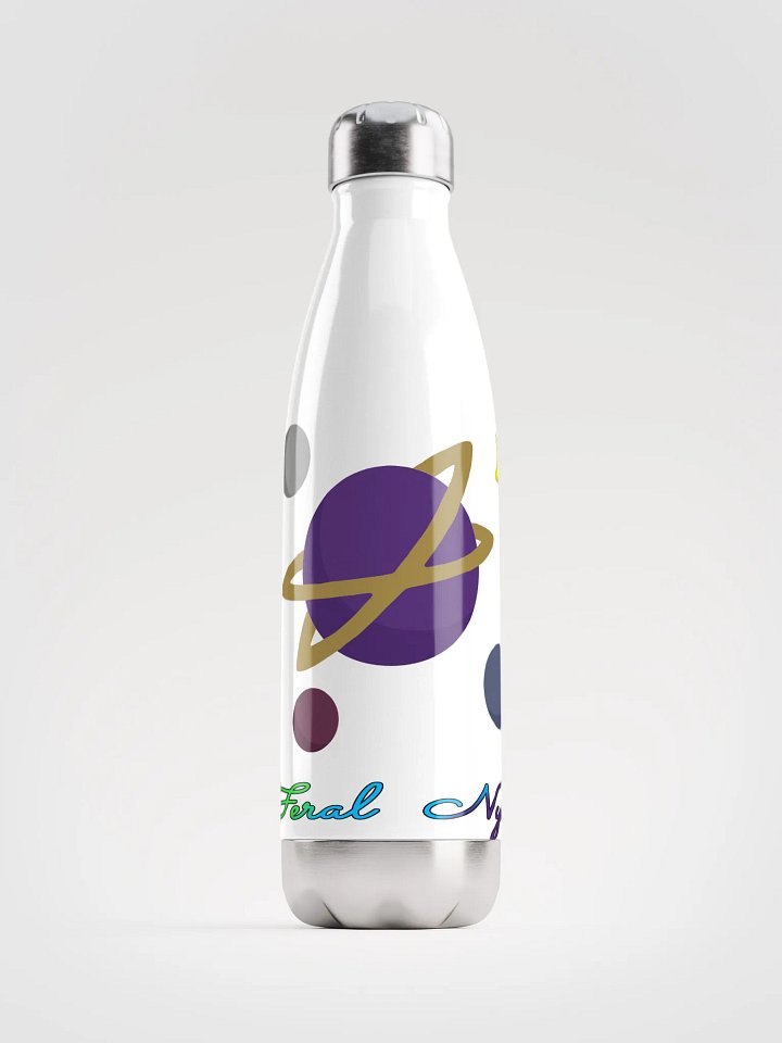 The Rift stainless steel water bottle product image (1)