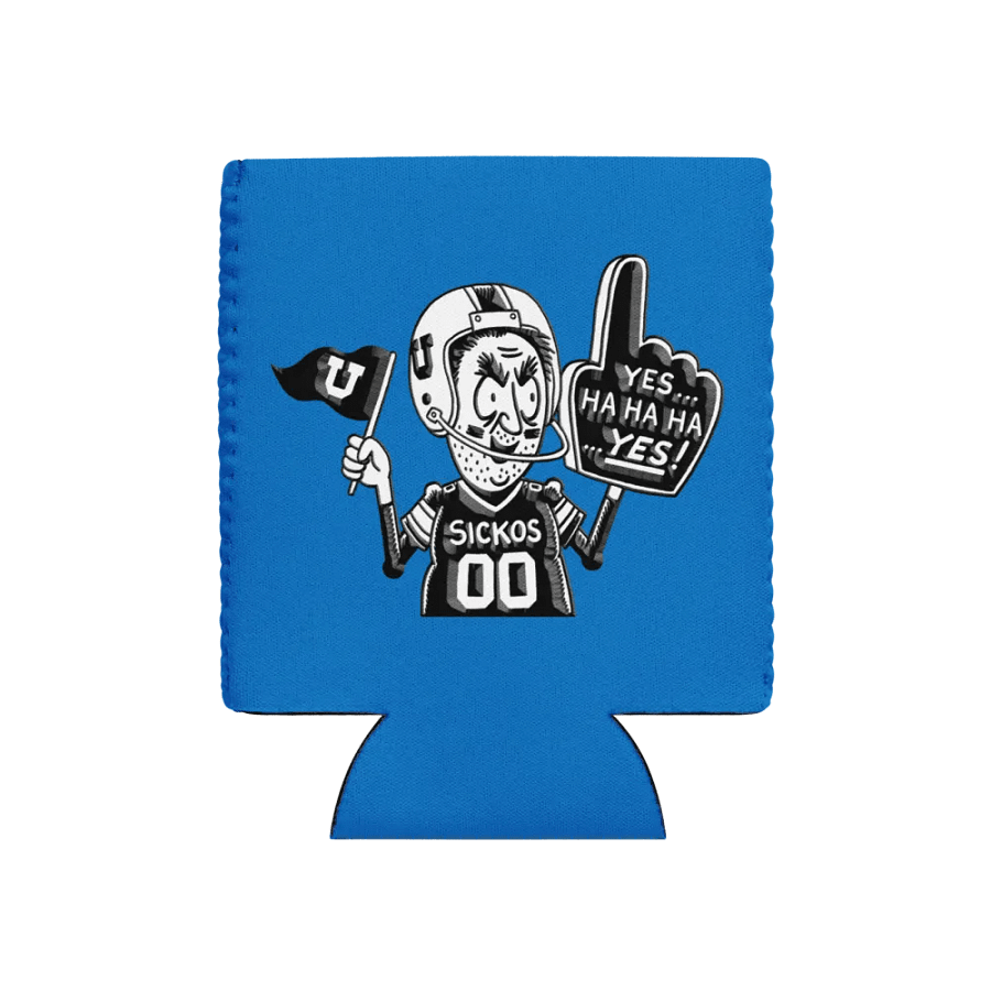 Sickos #1 Fan Beveled Coozie (2 Sizes) product image (21)