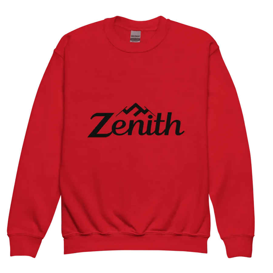 Zenith Script Youth Crewneck Sweatshirt product image (3)
