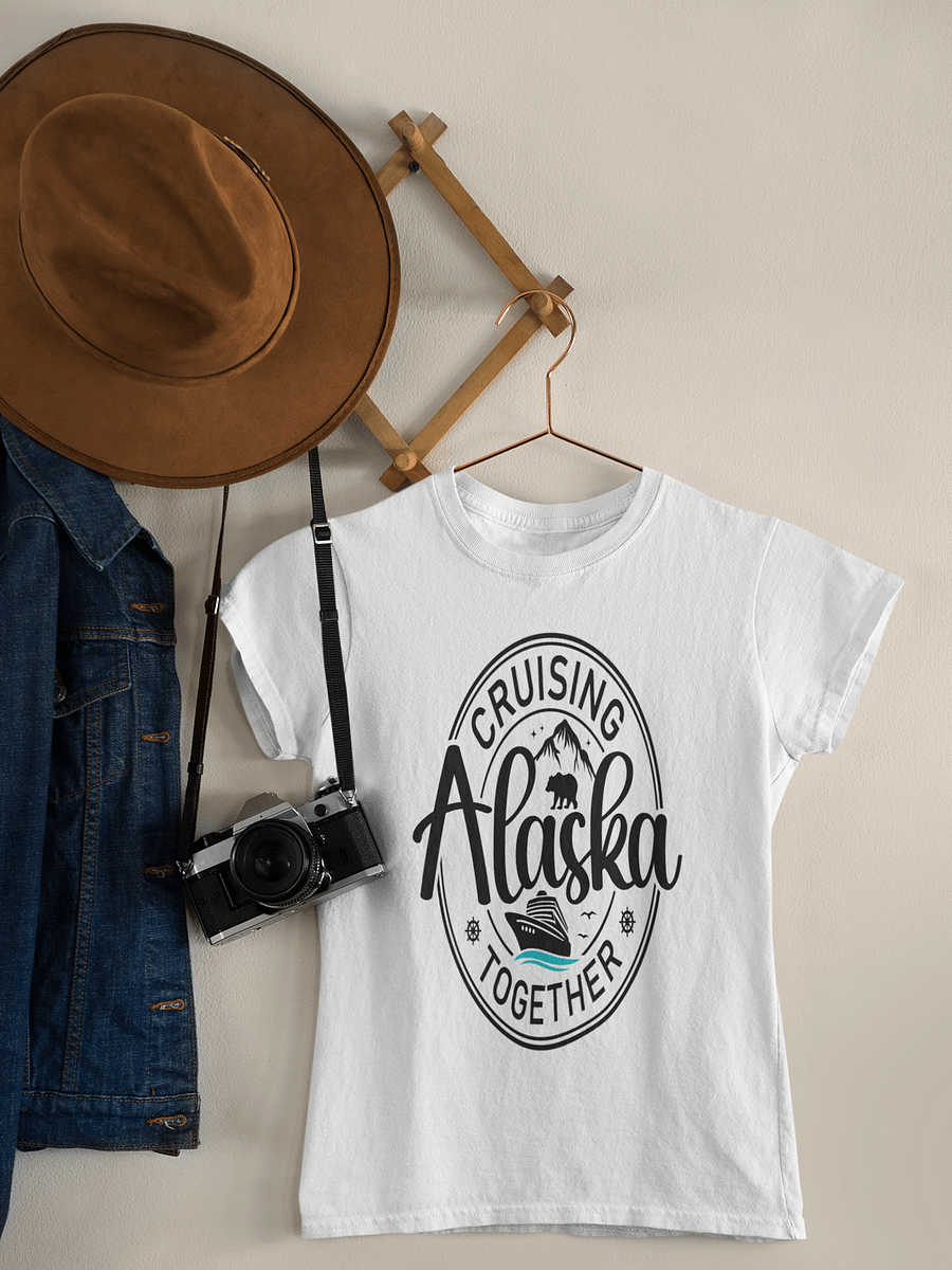 Cruising Alaska Together Unisex Softstyle T-Shirt Light Colours product image (4)