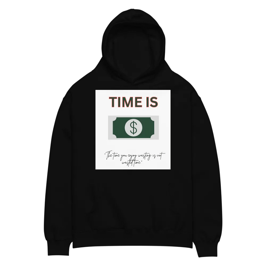 Time is Currency Oversized Hoodie product image (2)