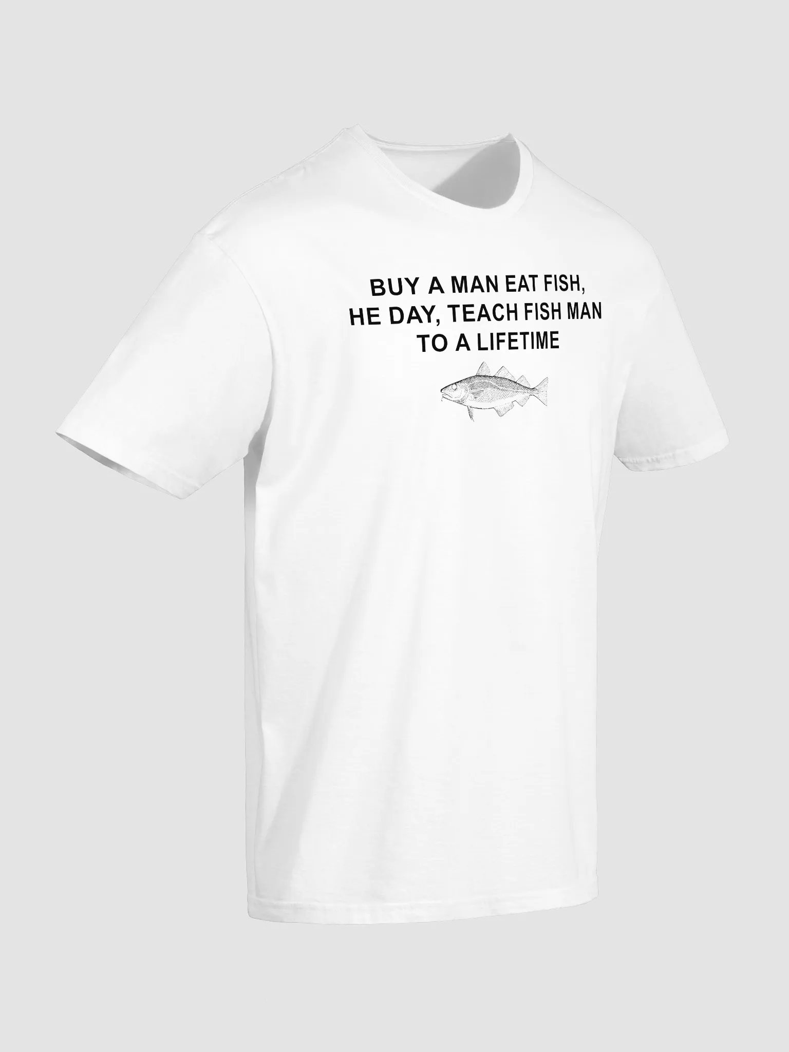 Buy A Man Eat Fish Shirt product image (3)