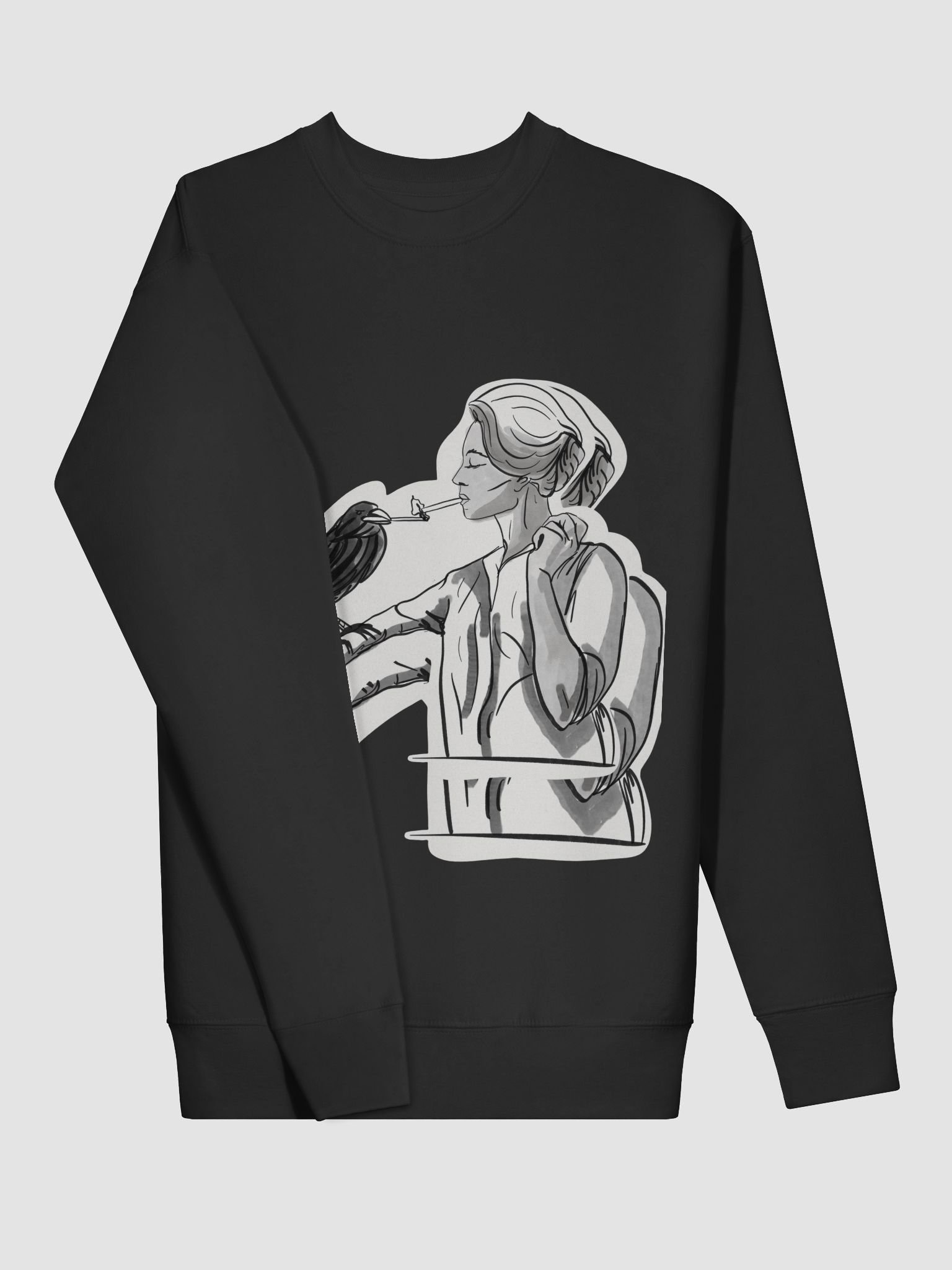 Crow's Companion Premium Sweatshirt product image (22)