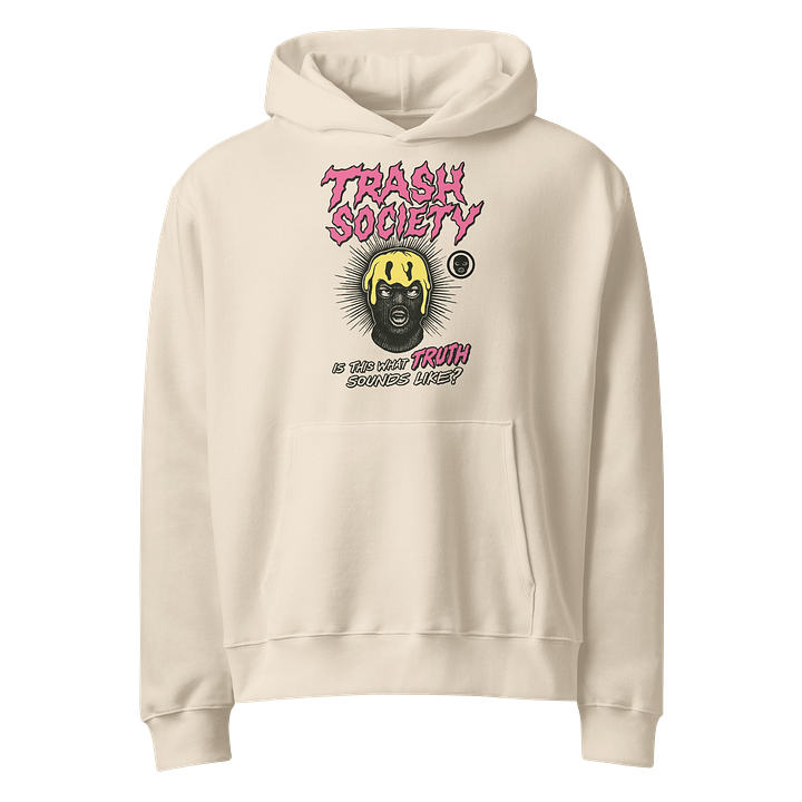 TRASH SOCIETY truth hoodie product image (2)