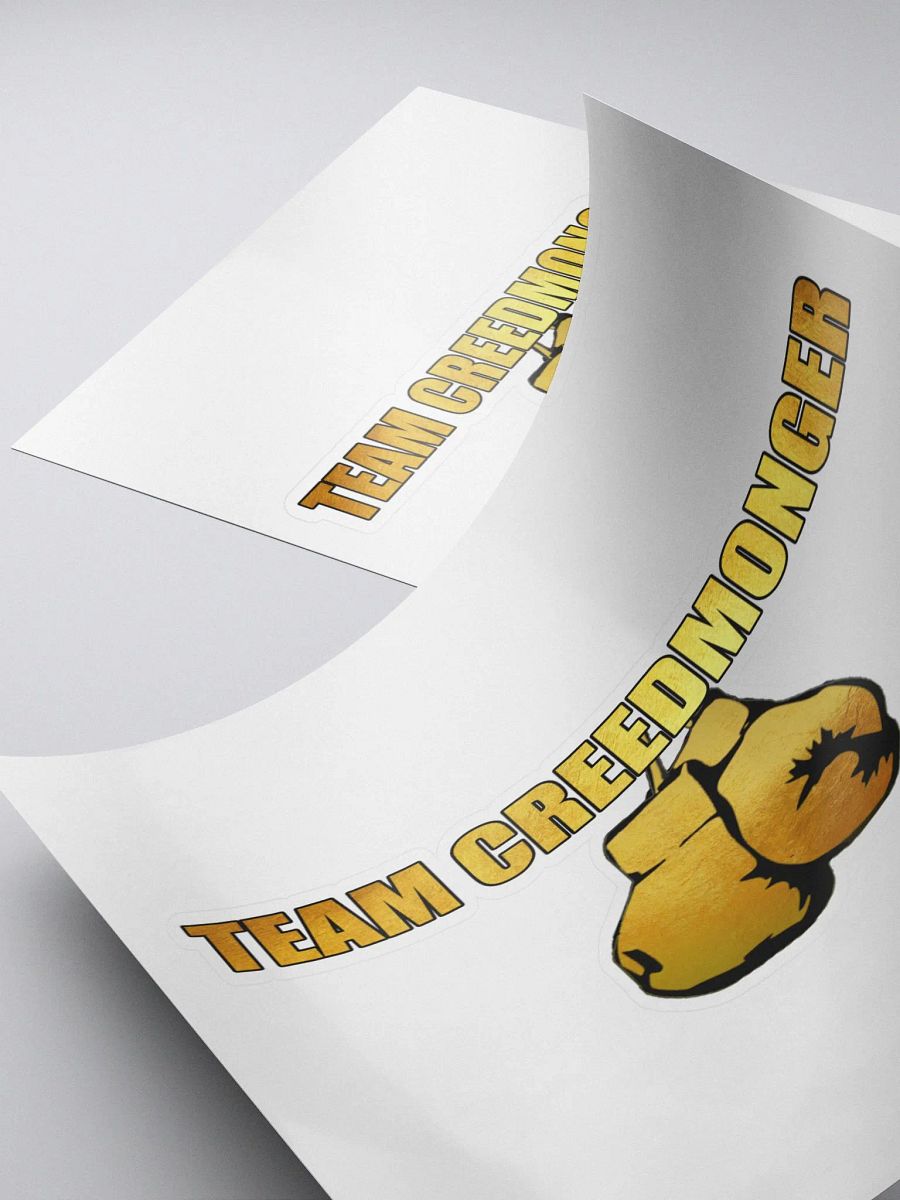 Team Creedmonger Sticker product image (4)