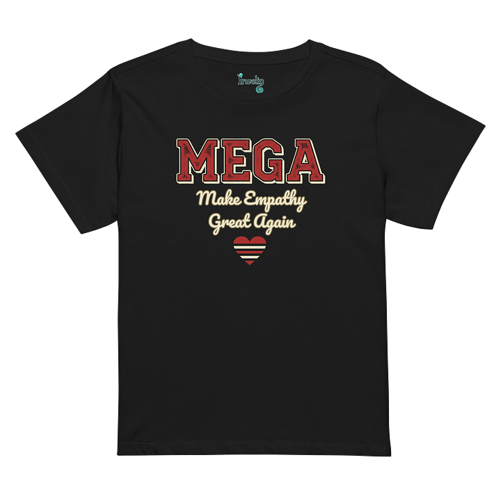 MEGA, high-waisted cotton t-shirt product image (1)